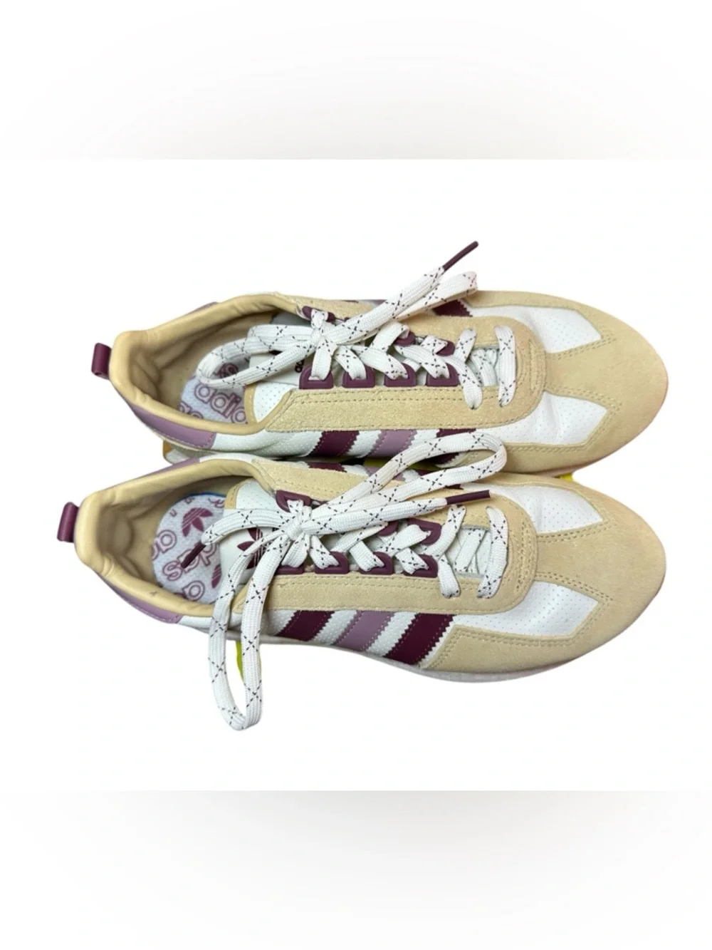 Adidas Wmns Retropy E5 'Hazy Beige Gum' sneakers size 9 - Picture 8 of 9